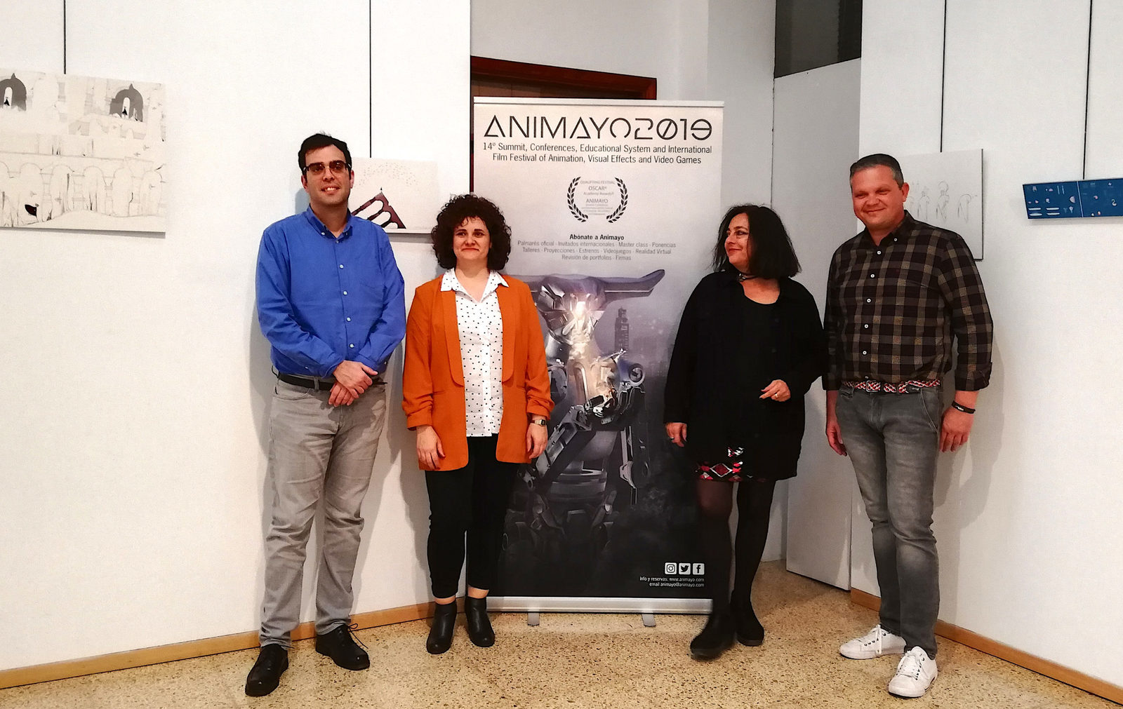 Animayo Lanzarote 2020, presentación con Alberto Aguiar, Nazareth Lezcano, Camino Marcos y Alfredo Mendoza