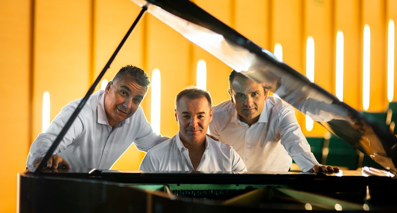 Cantador Sinfónico. Ciro Corujo, Manuel Estupiñán y Pedro Manuel Afonso