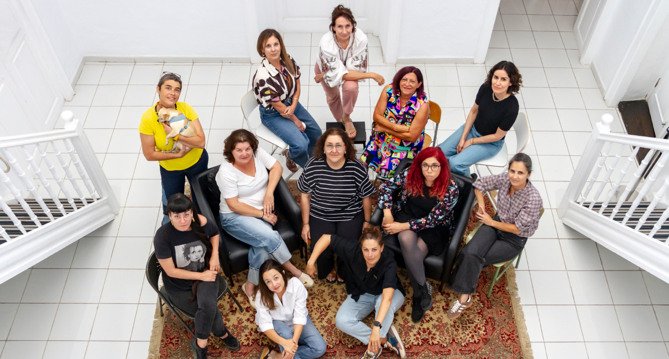 Collages y mujeres
