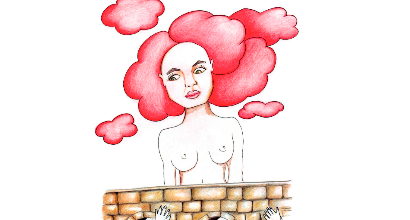 Ilustración de rosa mesa