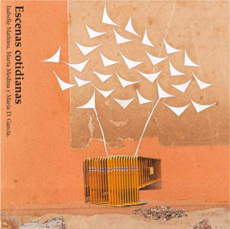 Portada Escenas cotidianas, de Isabelle Mathieu, Marta Medina y María D. García